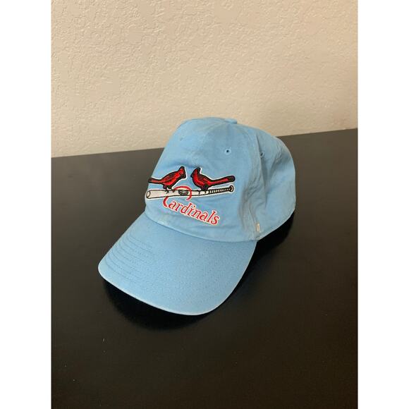 '47 Light Blue St. Louis Cardinals Cooperstown Adjustable Baseball Hat Cap Fall - Picture 1 of 9